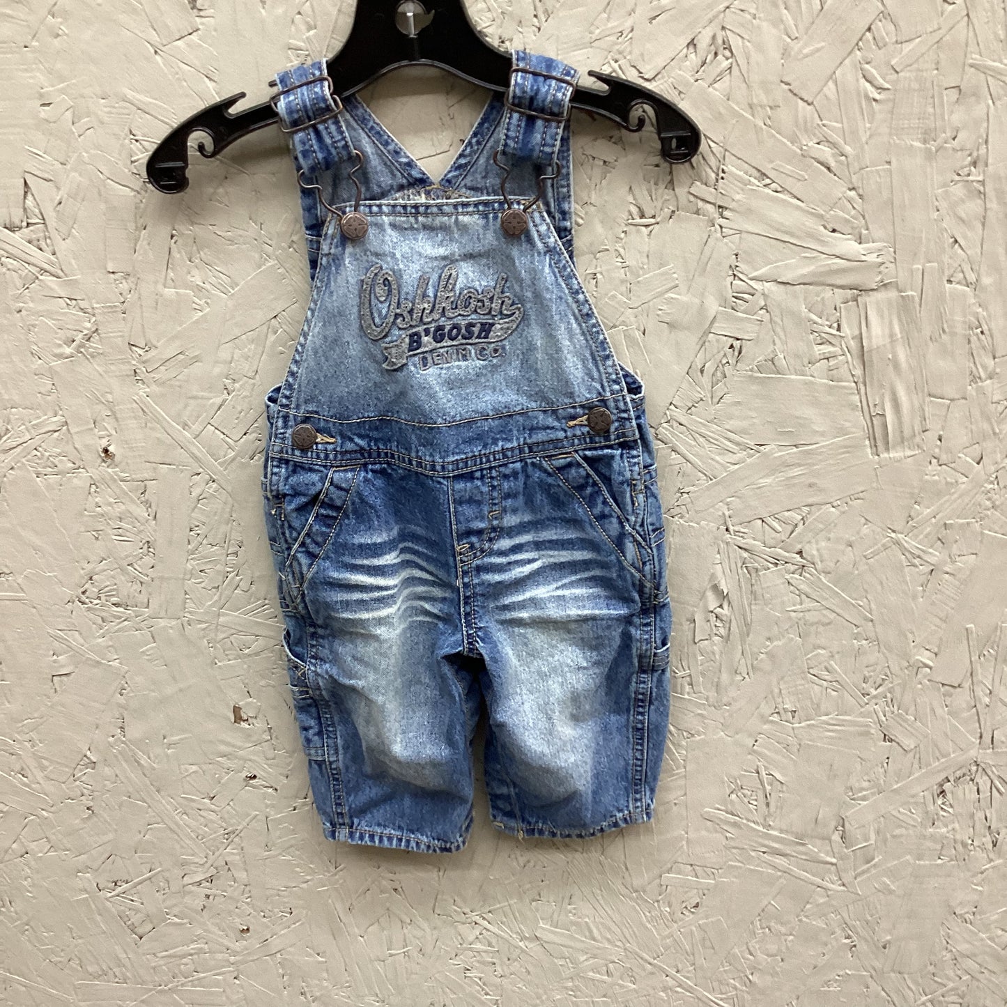 EUC OshKosh 6M blue overalls