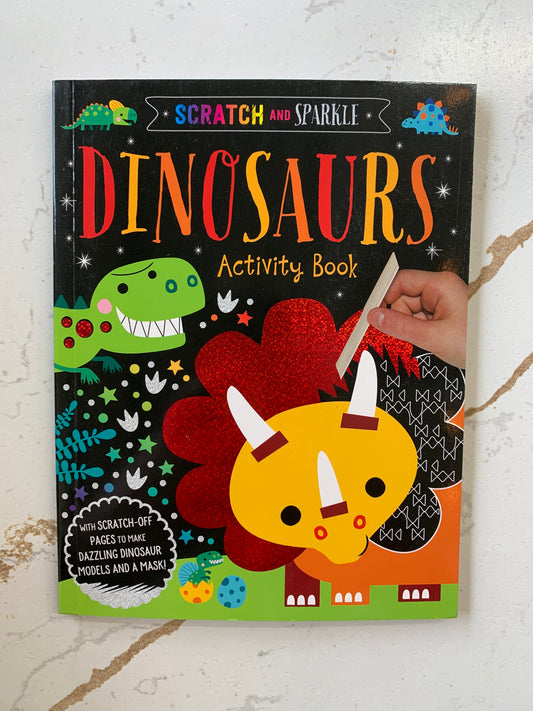 Dinosaurs Activity Book - Scratch and Sparkle