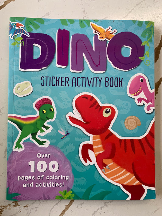 Dino Sticker Activity Book