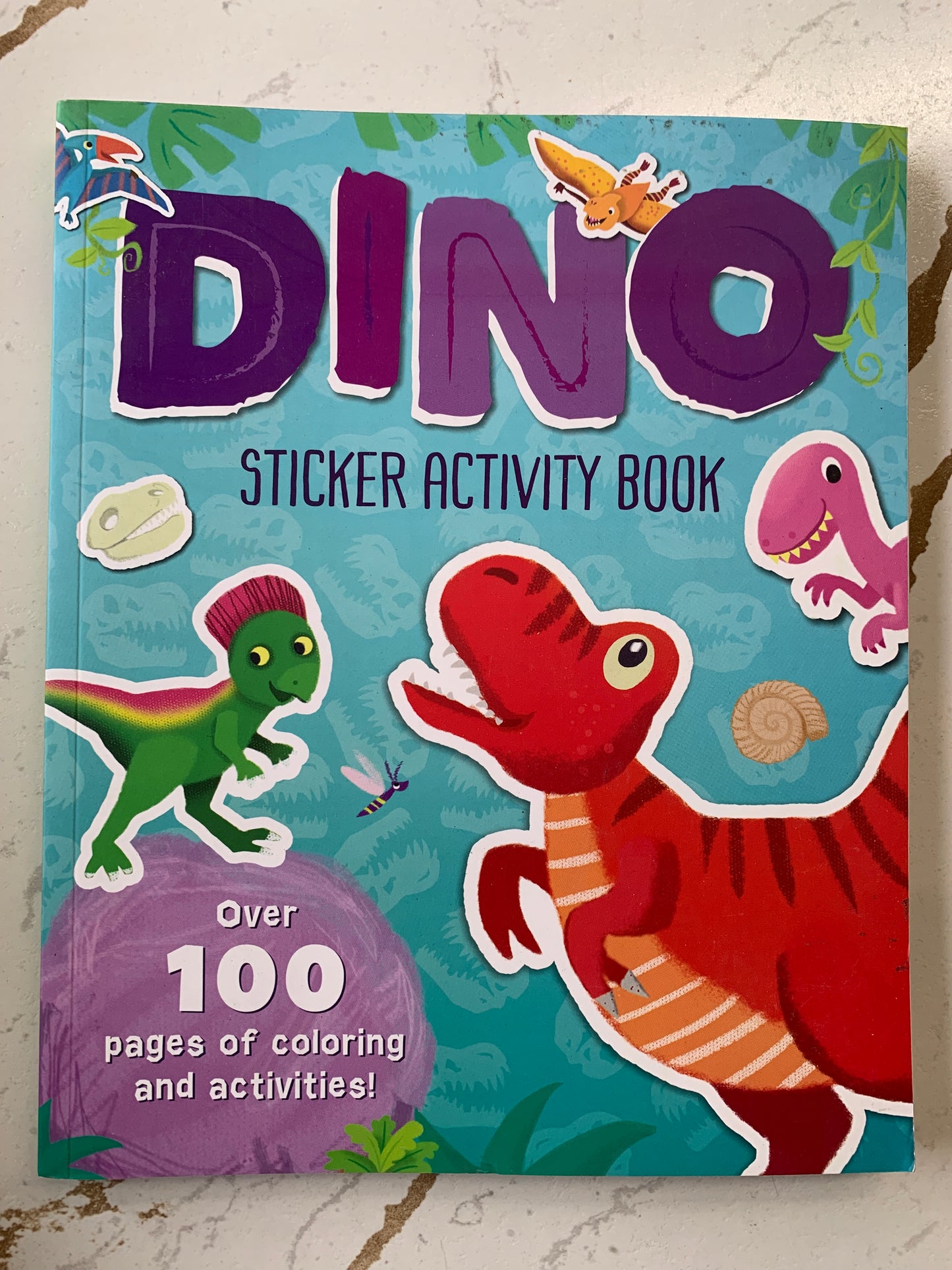 Dino Sticker Activity Book