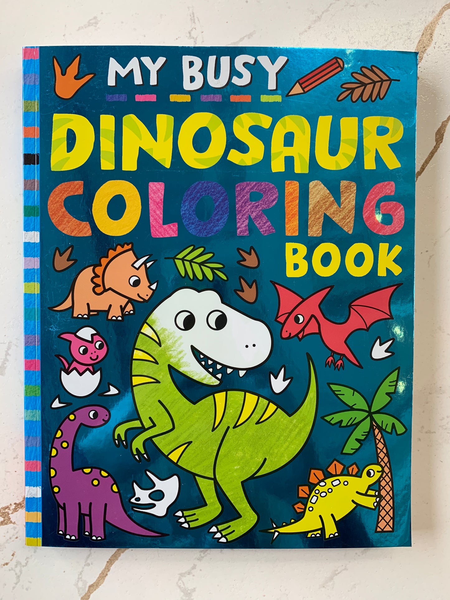 My Busy Dinosaur Colouring Book