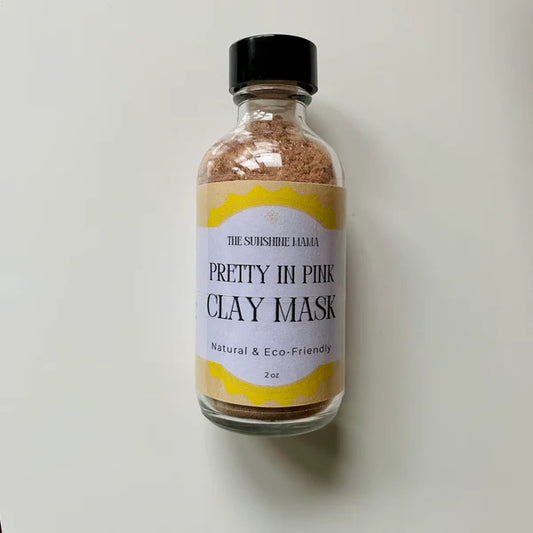 Clay Face Mask - Pretty in Pink