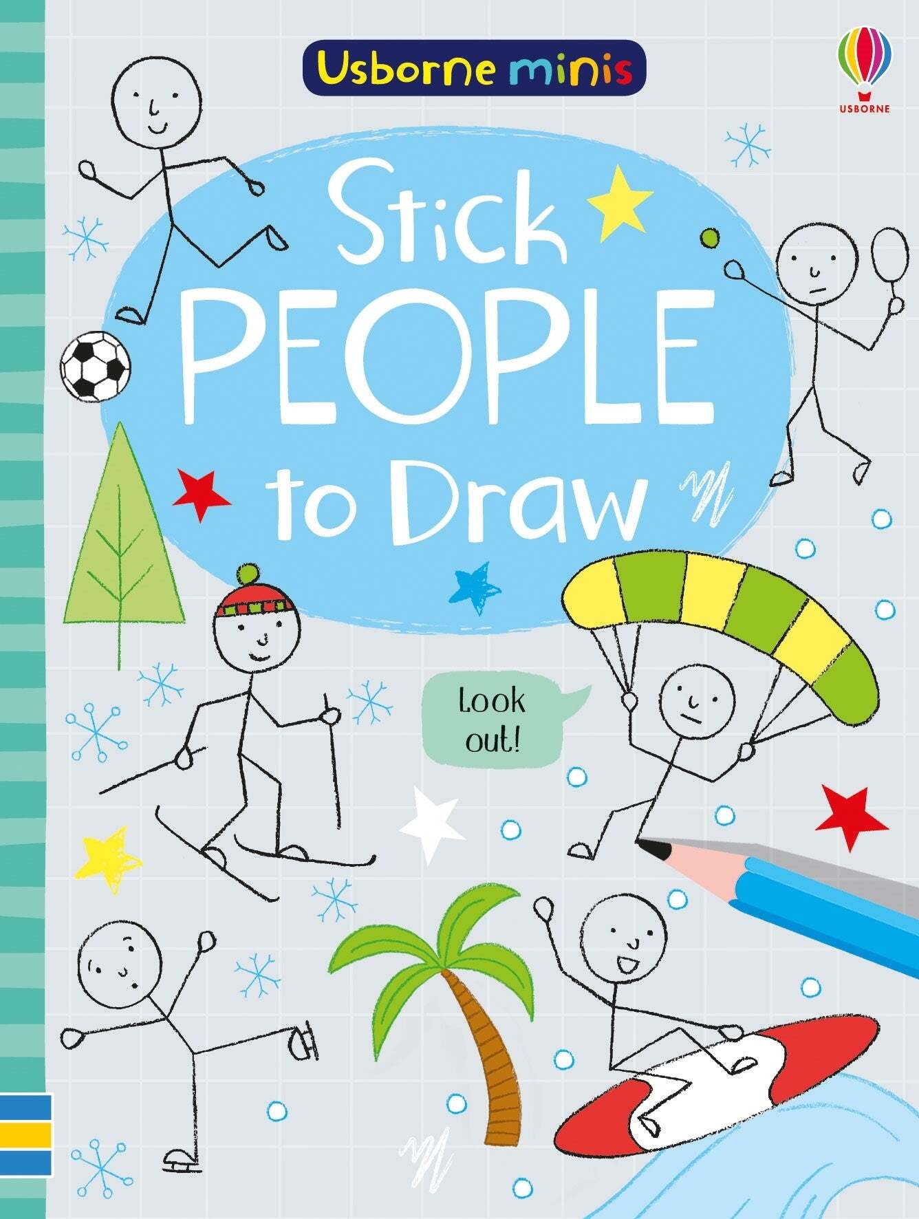 Usborne Minis Stick People to Draw