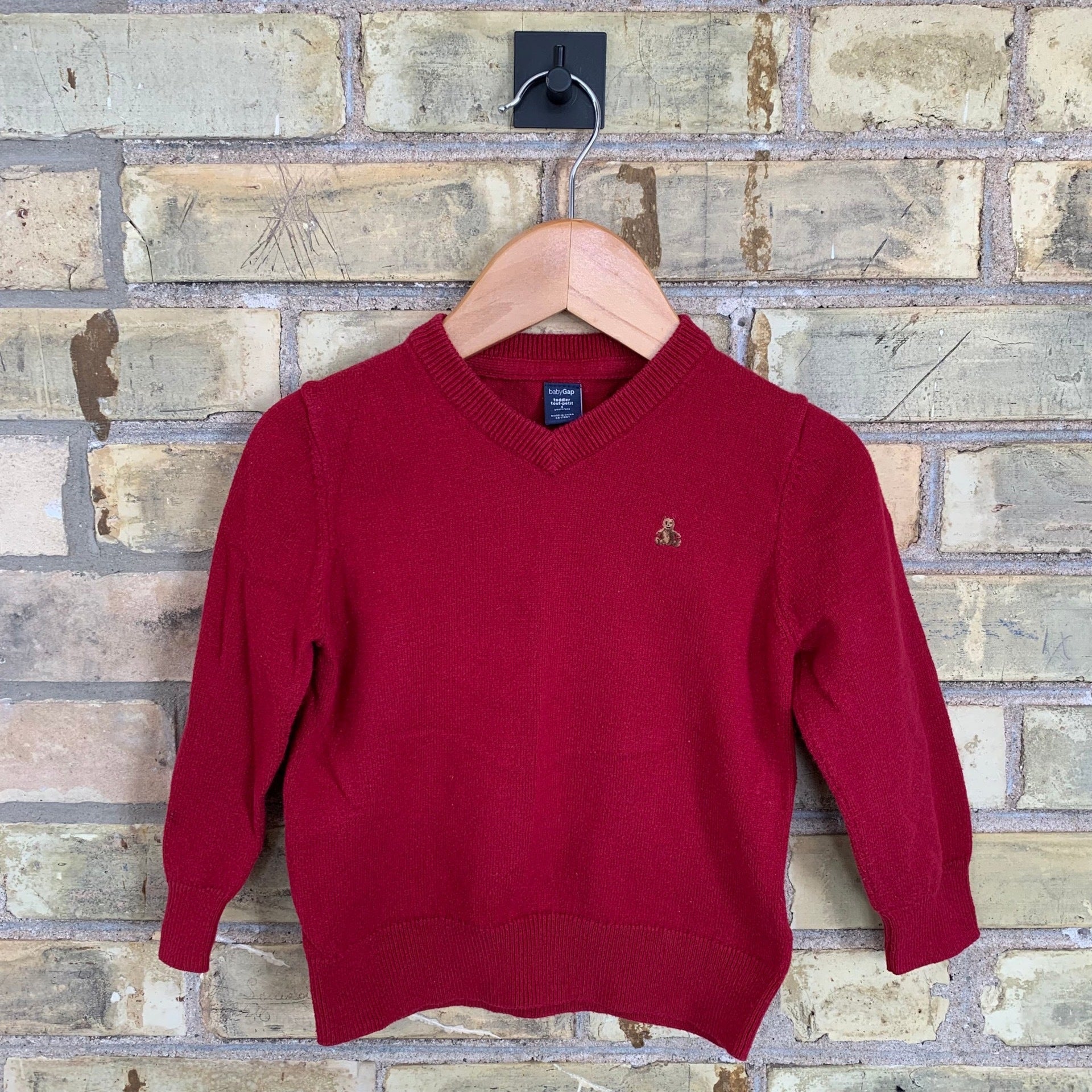 Gap 4T Red Knit Sweater