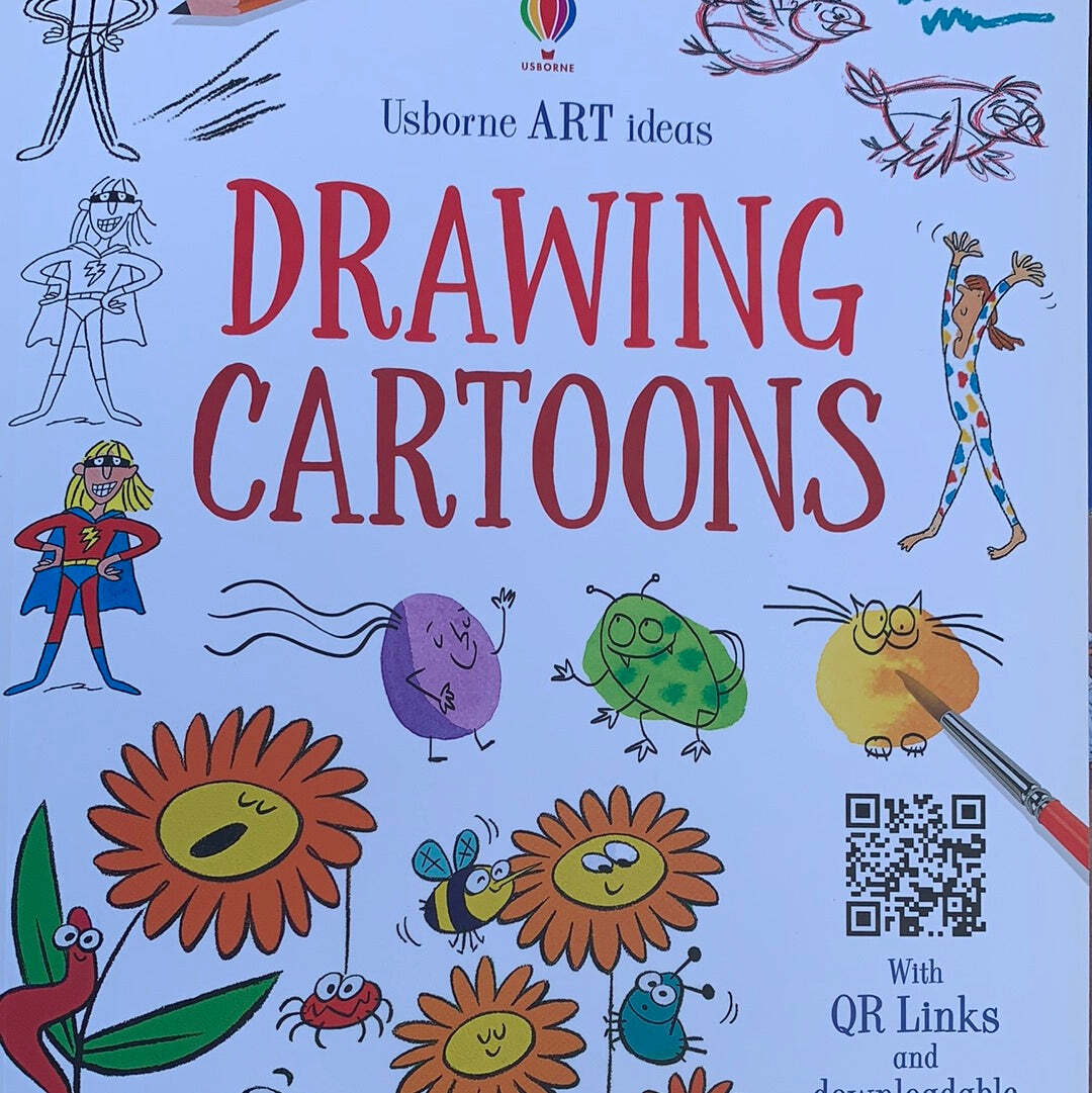 Usborne Art Ideas : Drawing Cartoons – Littles and Co. Walkerton