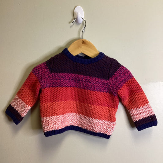 Tommy Hilfiger 6-9M stripe knit sweater