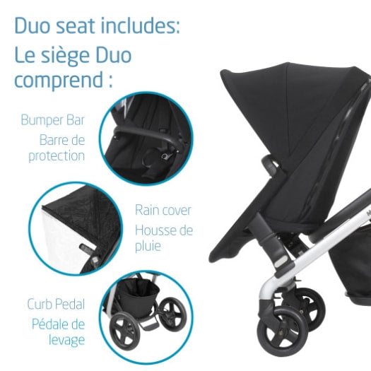 Lila Duo Seat - Essential Black