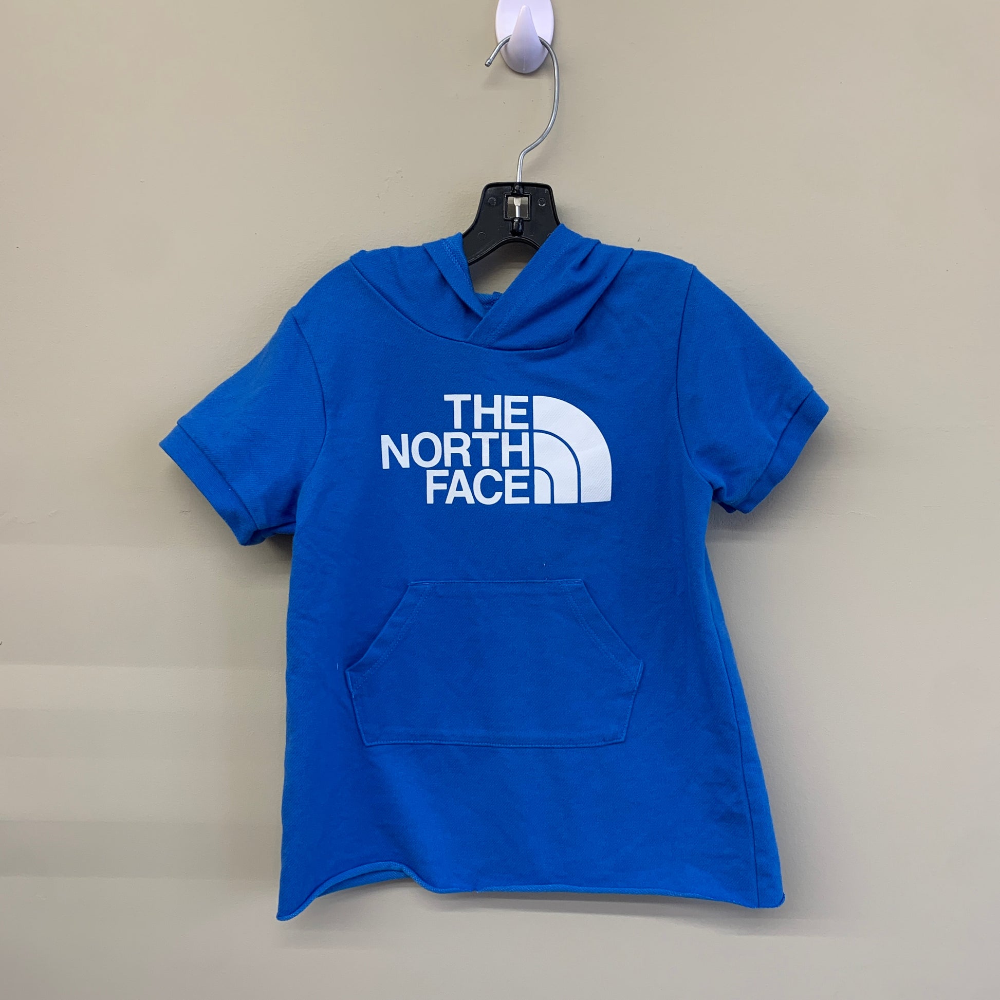 GUC-North face  18-24m blue t-shirt with hood