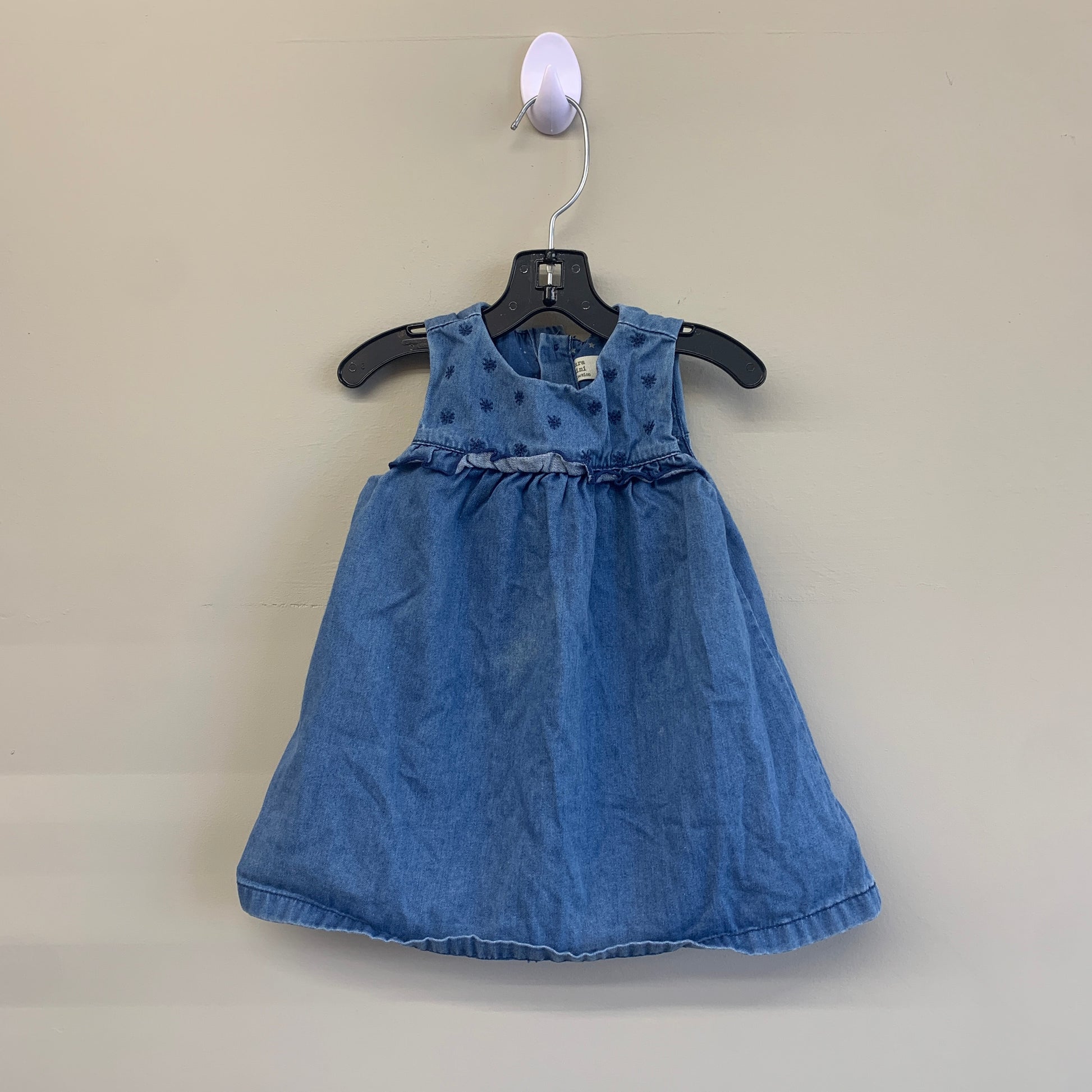 GUC Zara 9-12m Denim Tank-top Dress
