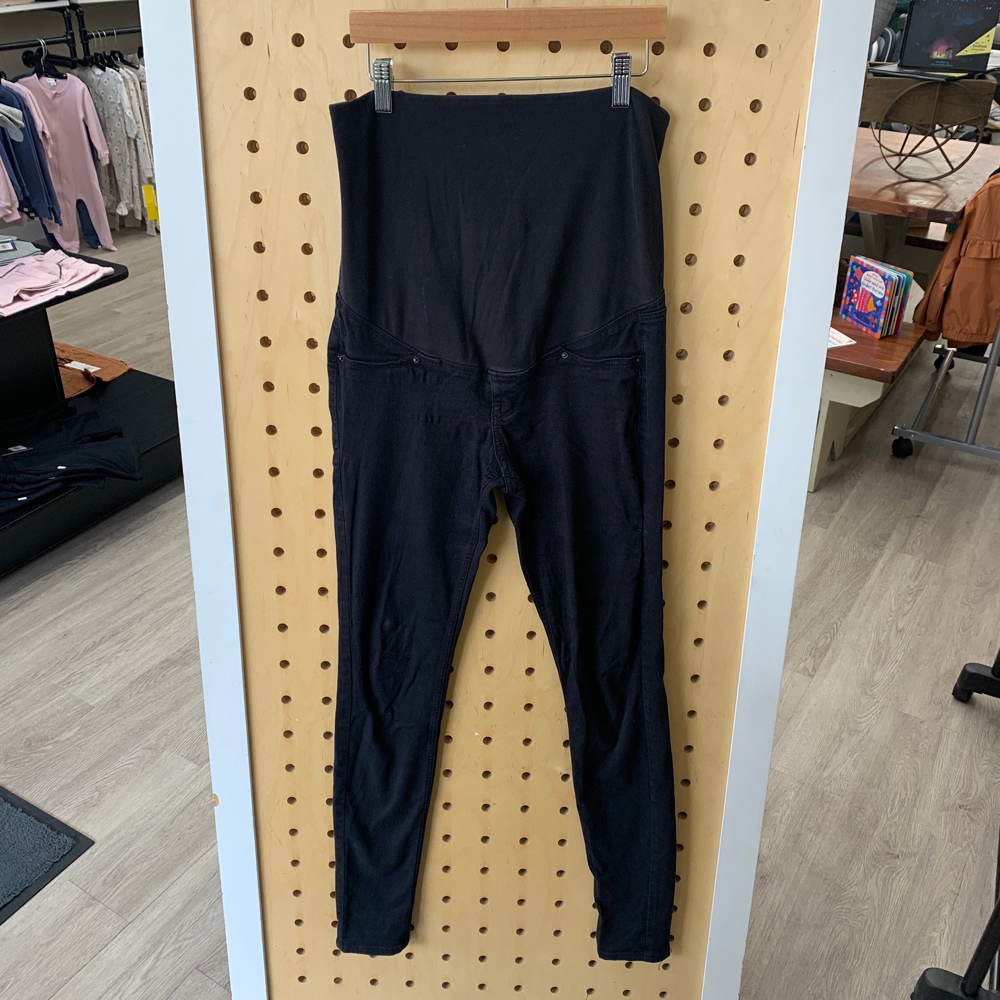 GUC Mama/Maternite Size 8 Black Jeans with Band