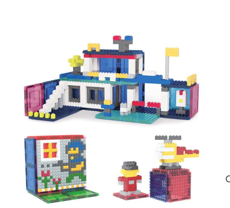 PicassoTiles 512 Piece Magnetic Brick Tile and Brick Building Set