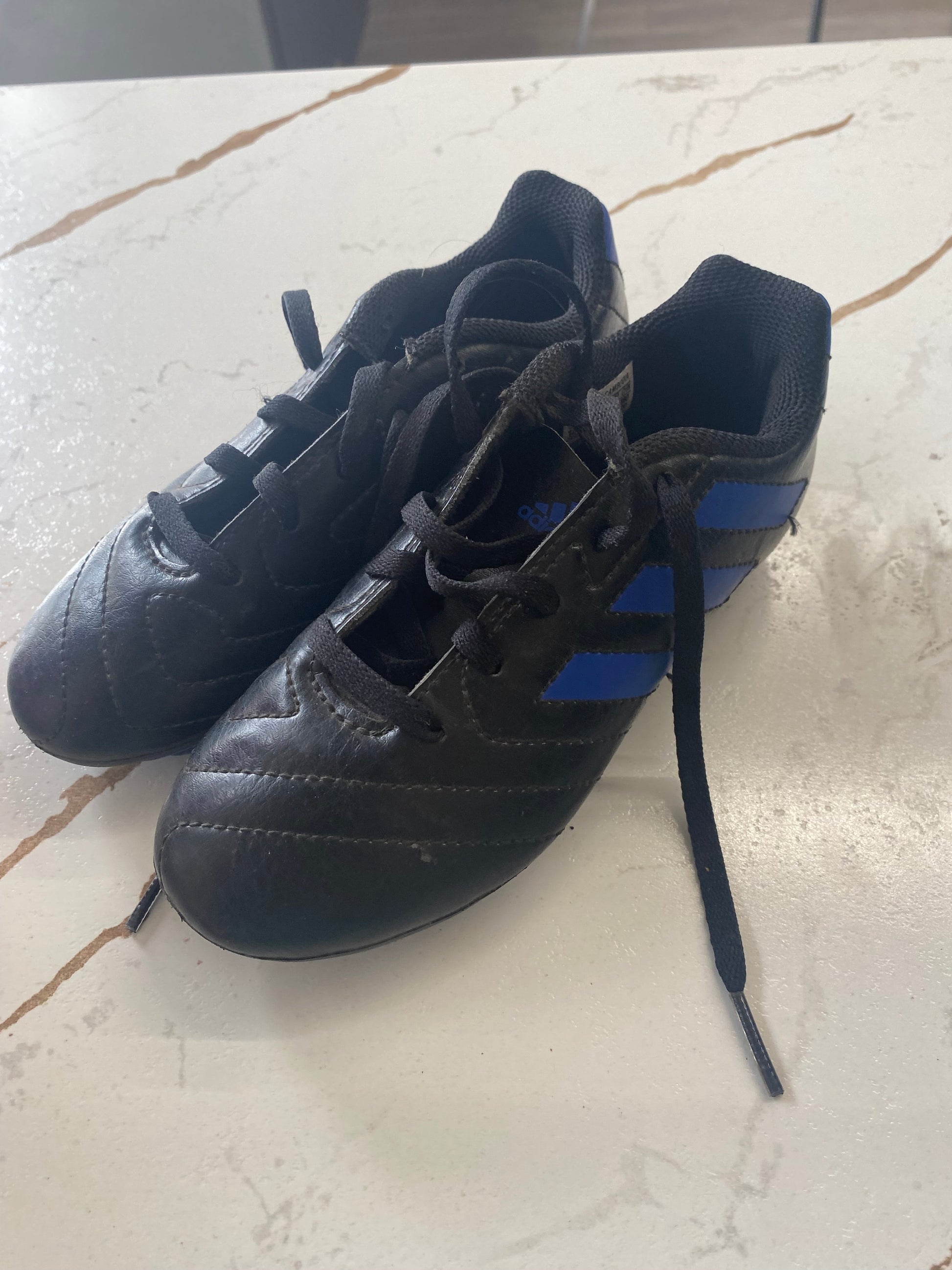 GUC Adidas Size 12 Black Soccer Cleats
